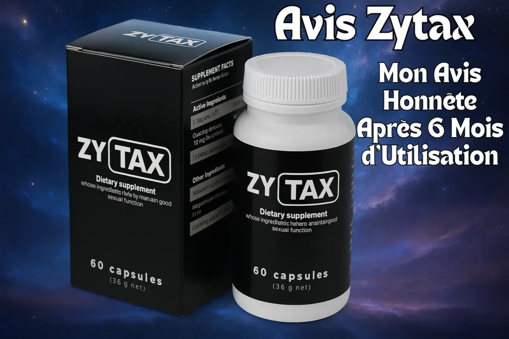 Avis Zytax - Zytax ingredient - Zytax prix - Zytax Amazon